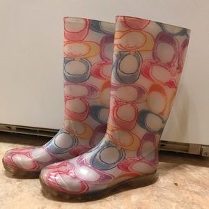 Coach Poppy Rainboots